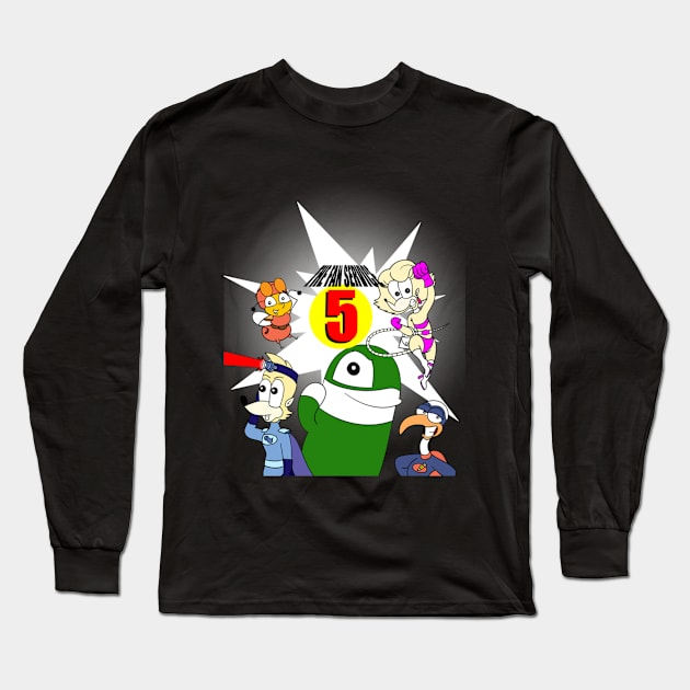 The Fan Service 5 Long Sleeve T-Shirt by belugatoons